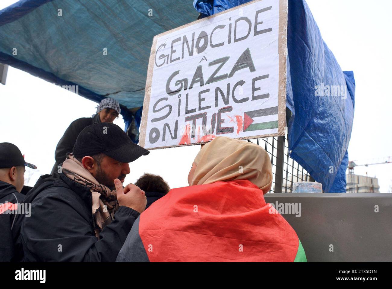 Demonstration in support of Gaza and the protection of the Palestinian