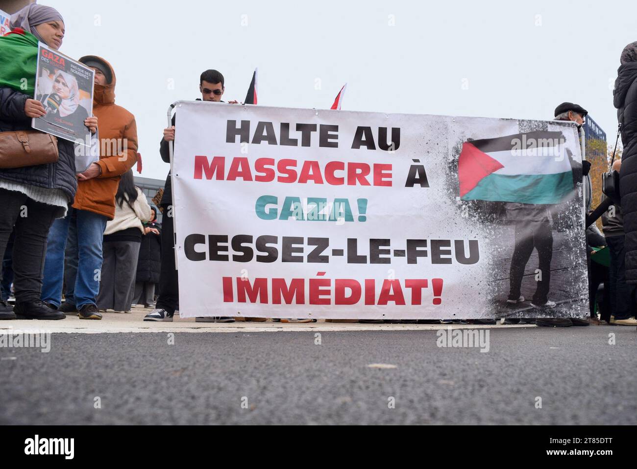 Demonstration in support of Gaza and the protection of the Palestinian