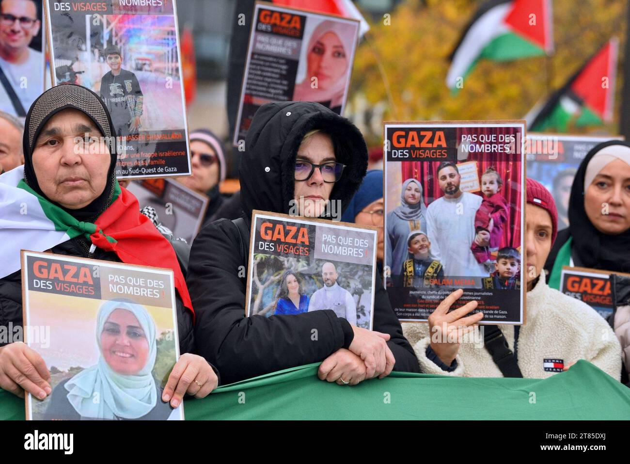 Demonstration in support of Gaza and the protection of the Palestinian