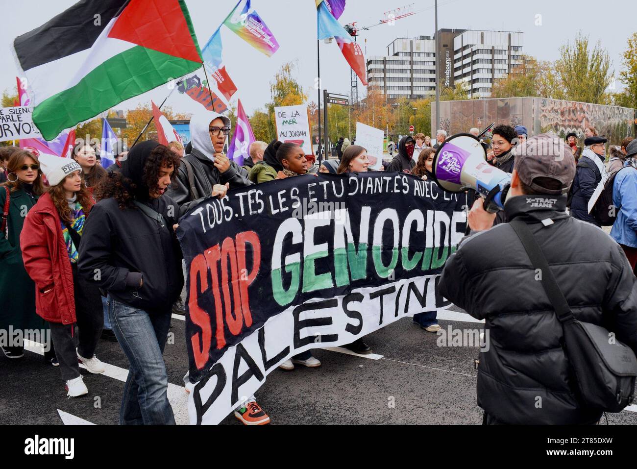 Demonstration in support of Gaza and the protection of the Palestinian