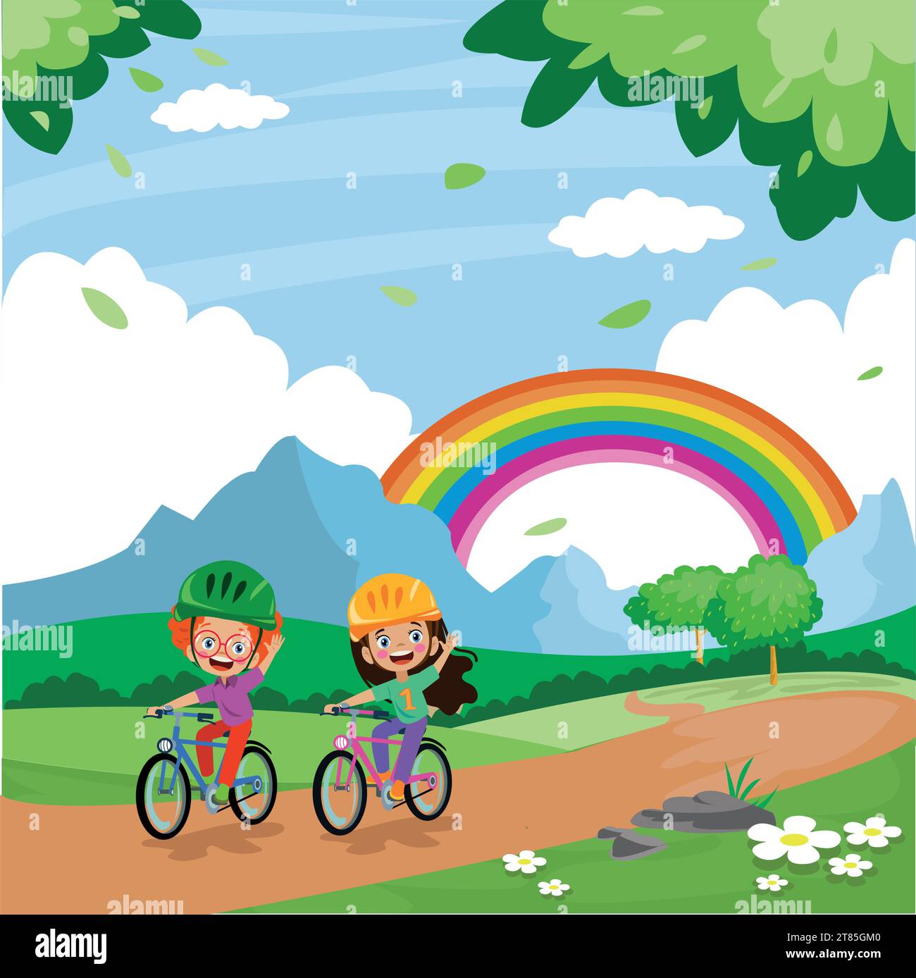 American bikes Stock Vector Images Alamy