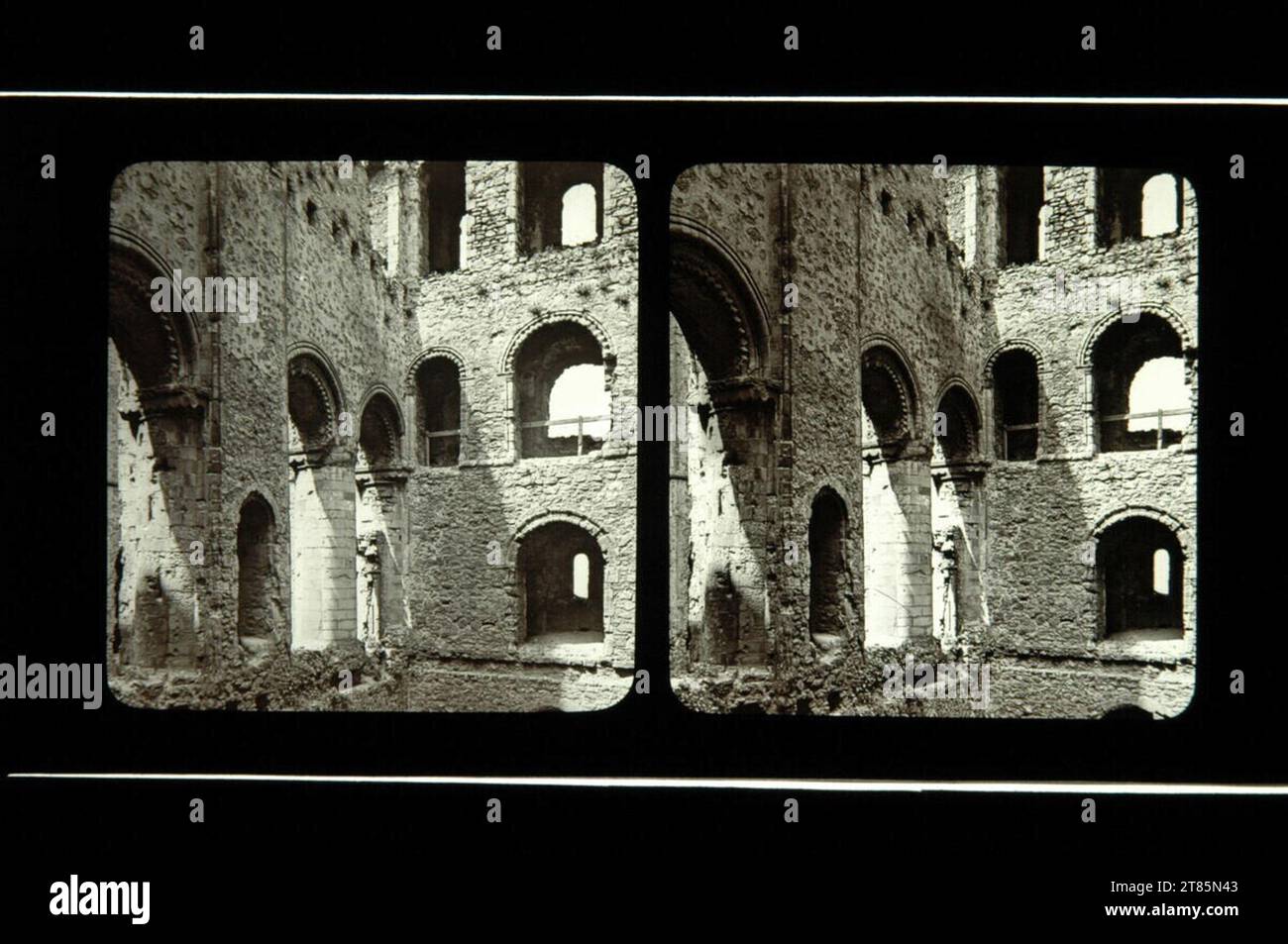 George W Rochester George Washington Wilson Rochester Castle, Kent, interior view ...