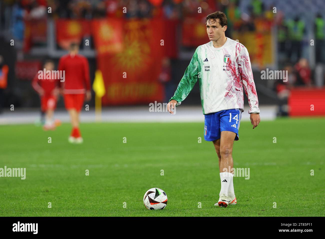 Rome, Italy 17.11.2025 Italy Warmup before football match UEFA EURO