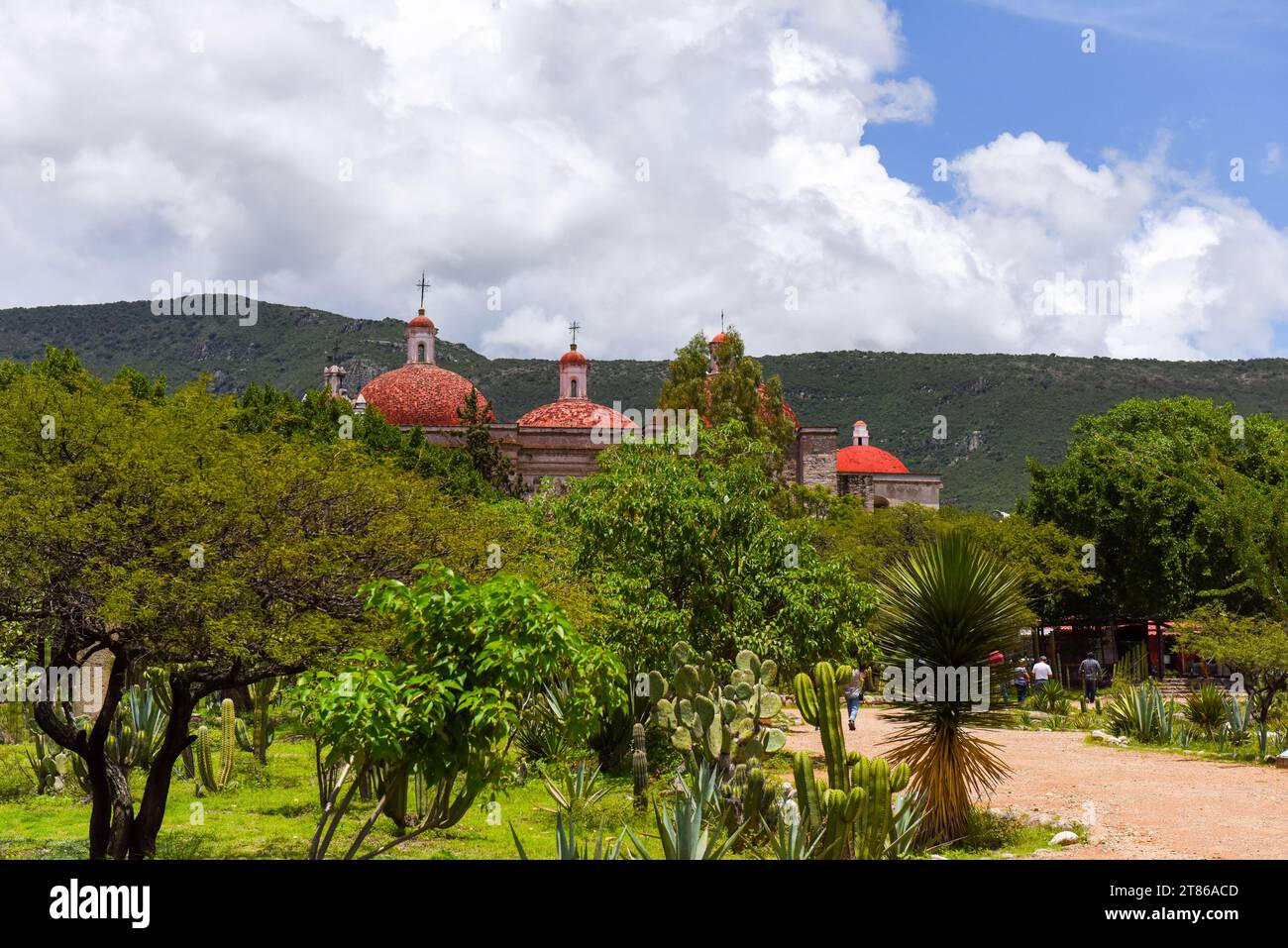 Church of San Pablo in Mitla, a mesoamerican archeological site of the Zapotec civilization