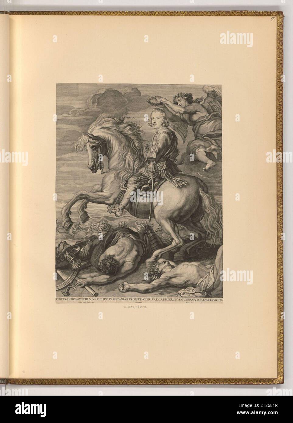 Robin Wilhelm Marinus Robin van der Goes (Engraver) Portrait Leopold Wilhelm ...