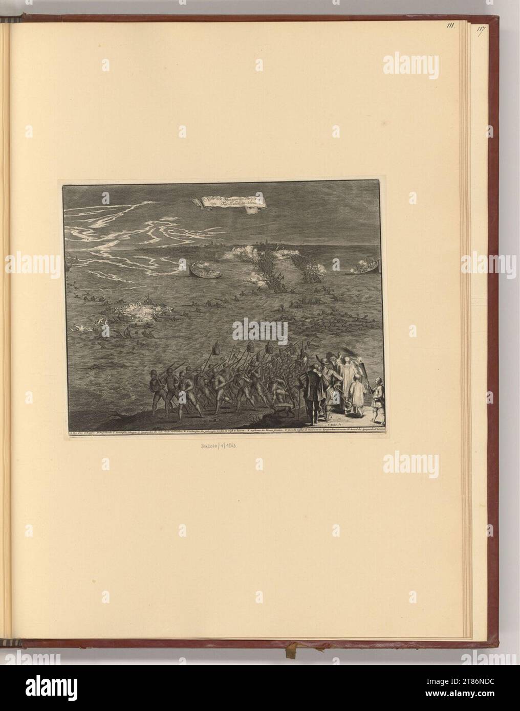 Cornelis Decker (Engraver) Defeat of the Spanish army in front of