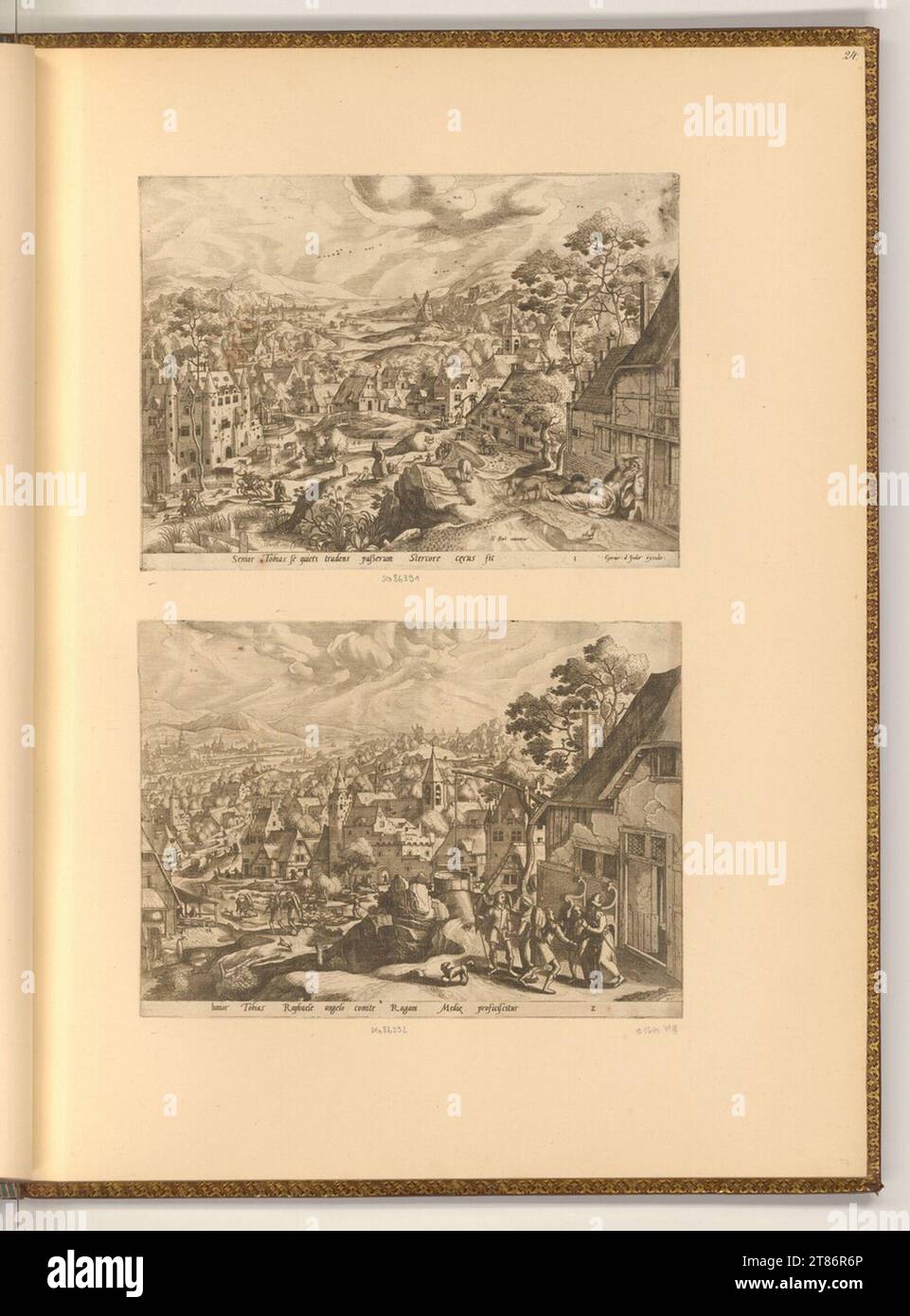 Archangel raphael etching hi-res stock photography and images - Alamy