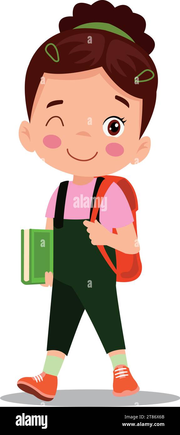 Cartoon boy holding a pile of books Stock Vector Image & Art - Alamy
