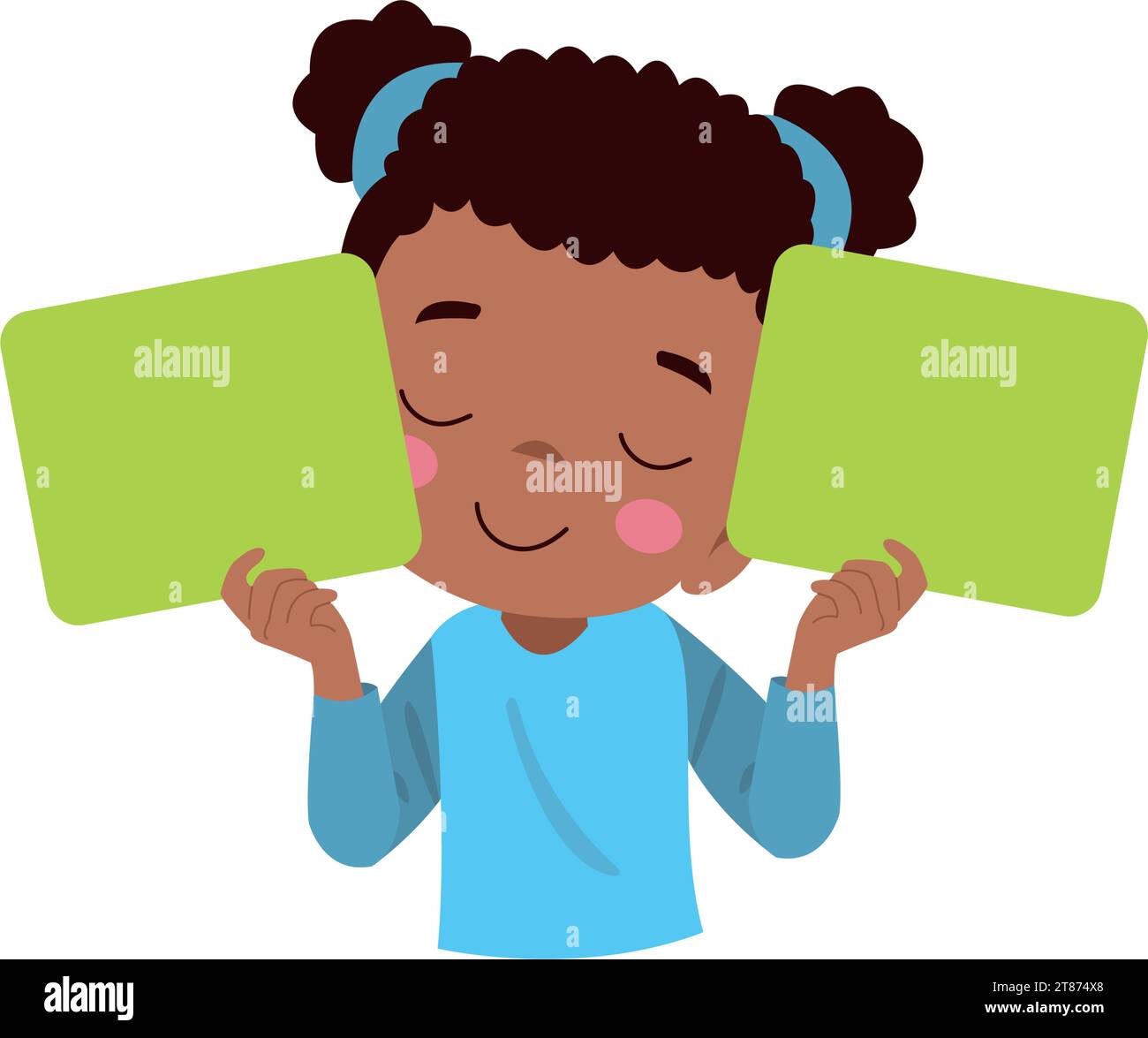 cartoon boy holding blank paper Stock Vector Image & Art - Alamy