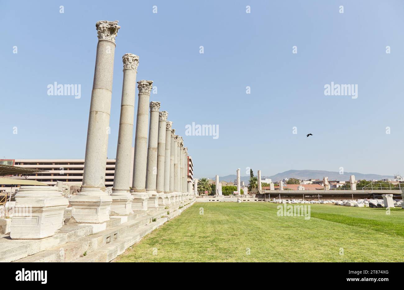 The ancient agora of Smyrna, present-day Izmir Stock Photo - Alamy