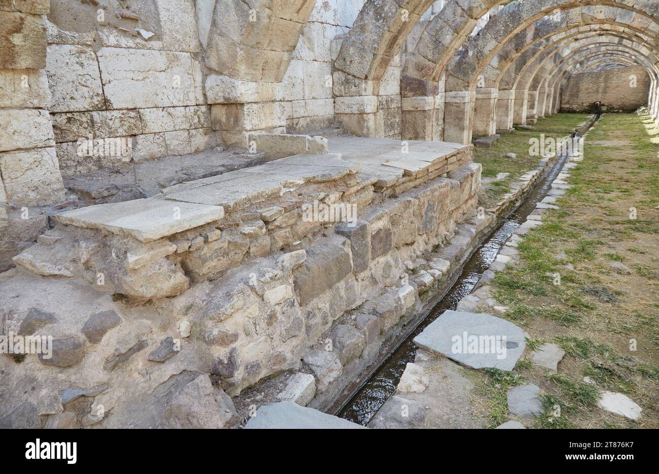 The ancient agora of Smyrna, present-day Izmir Stock Photo - Alamy