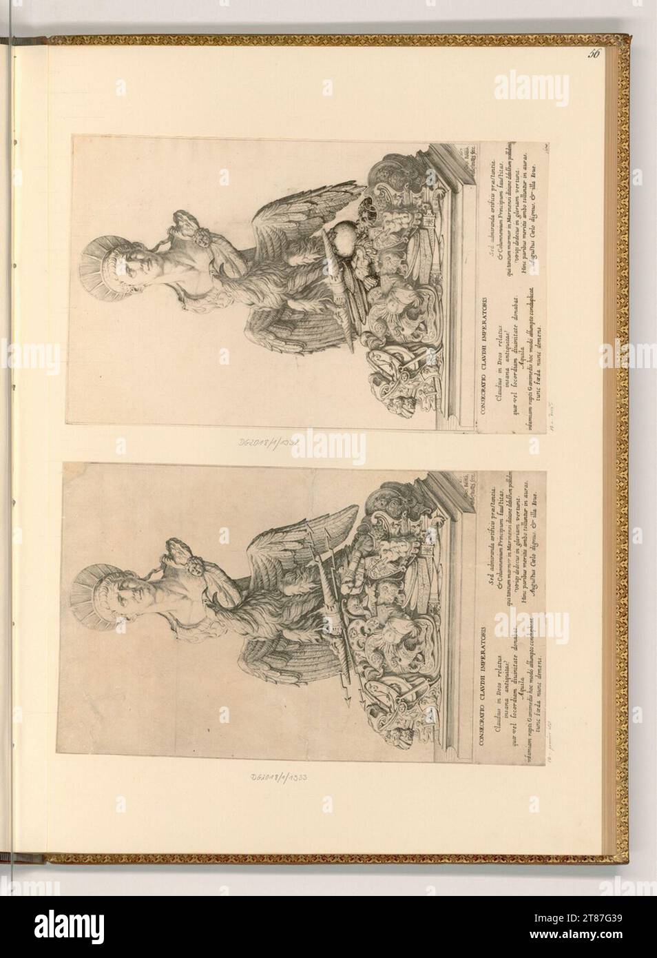 Giovanni Battista Galestruzzi (Engraver) Apotheosis of the emperor