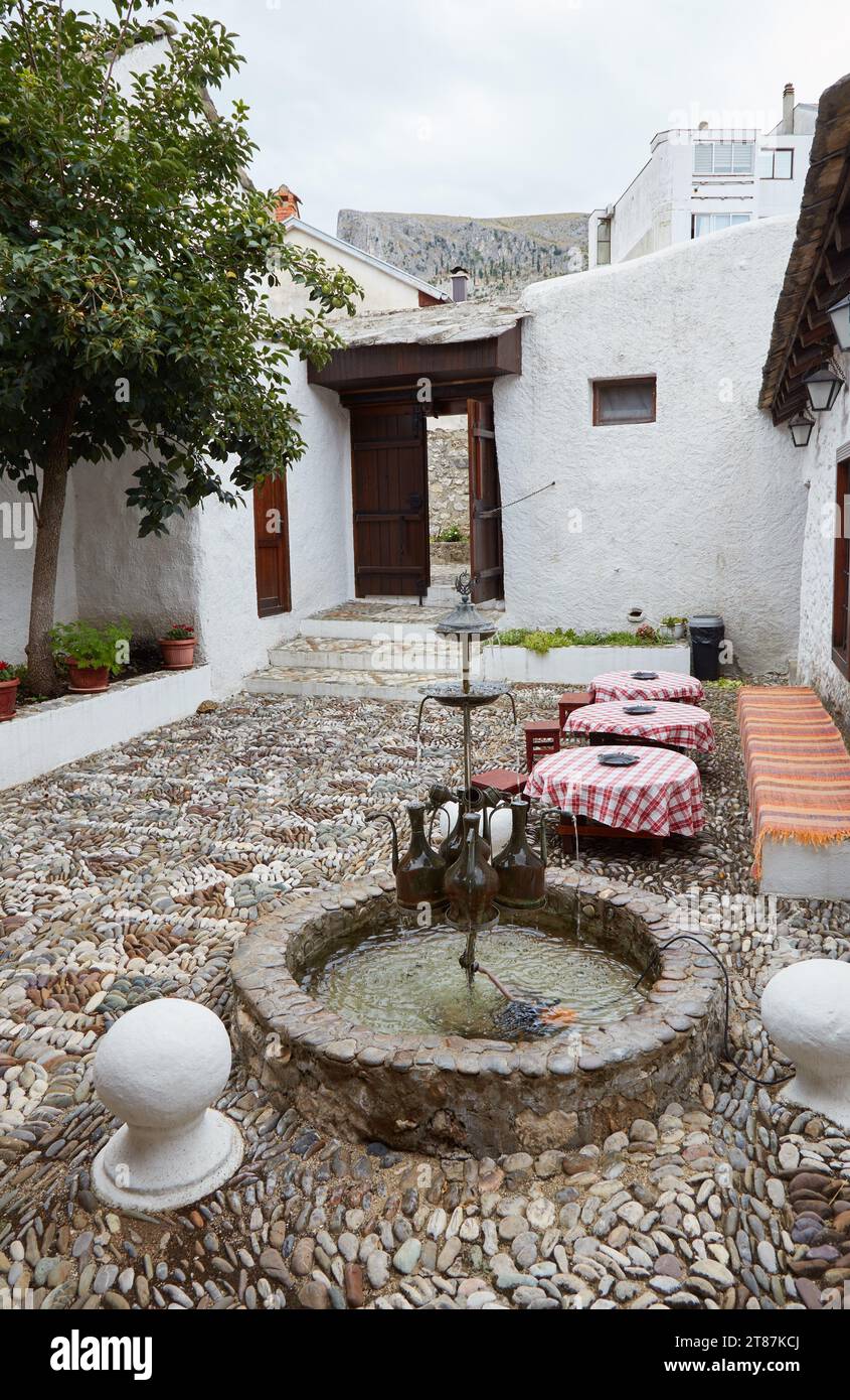 The Ottomanera Biscevic House, tucked away within Mostar's backstreets