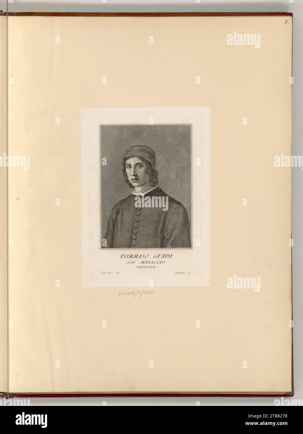 Gaetano Vascellini (Engraver) Self -portrait Tommaso Guidi, gen ...