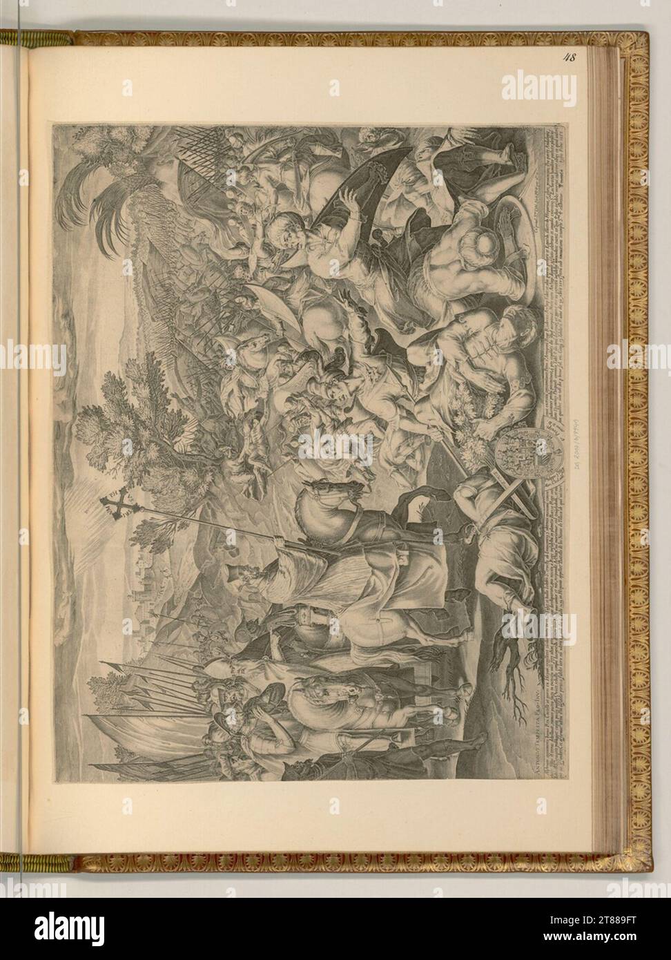 Francesco Villamena (Engraver) King Ferdinand of Castile and Leon in