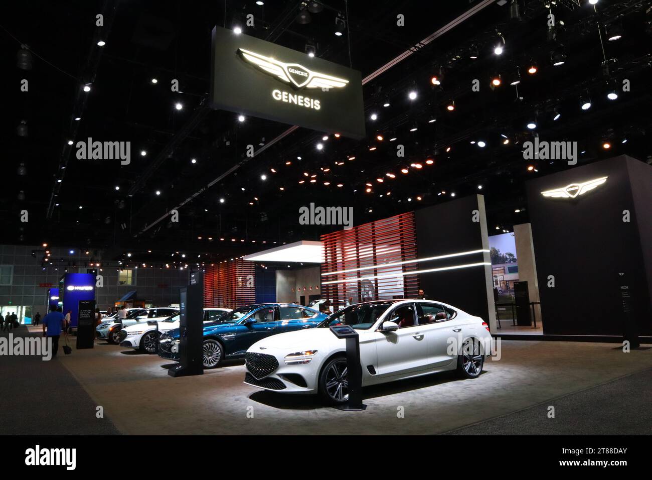 Los Angeles, California November 17, 2023 GENESIS Cars at 2023 Los