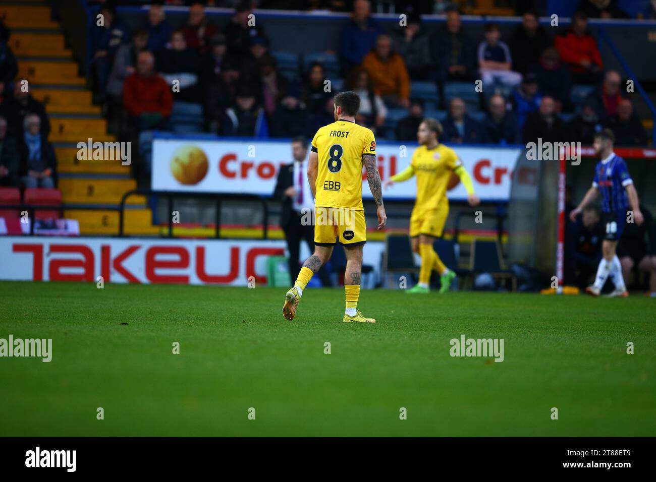 Crown Oil Arena, Rochdale, England 18th November 2023 during the