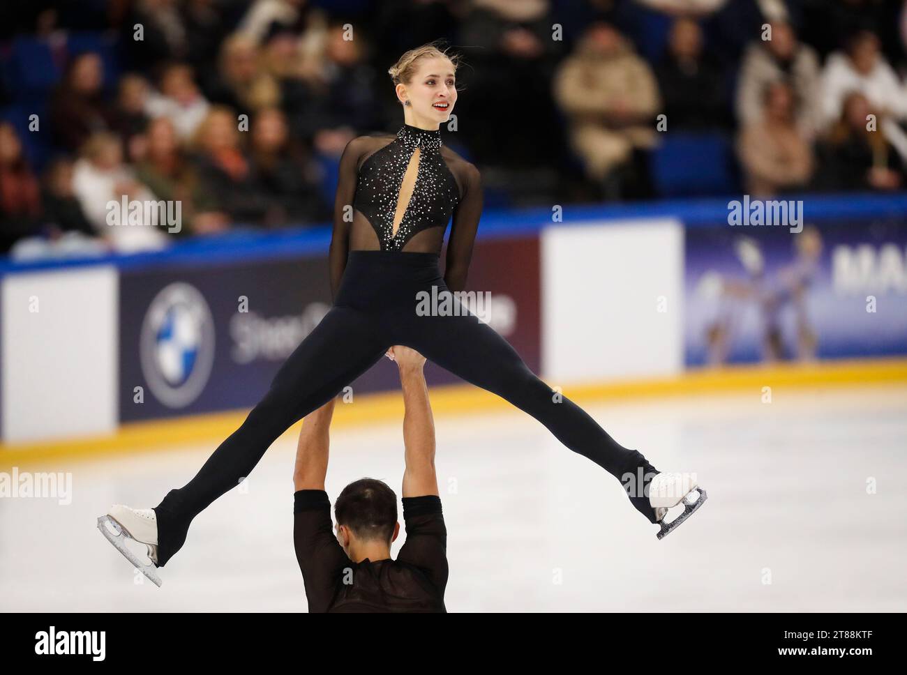 Espoo, Finland. 18th Nov, 2023. Minerva Fabienne Hase (top)/Nikita