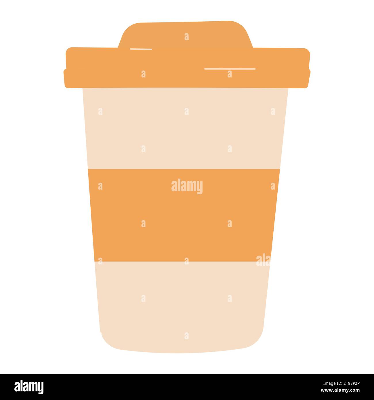coffee paper cup eco recyclable plastic icon element colored vector