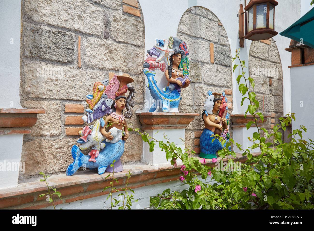 The scenic town of San Miguel de Allende in Guanajuato, Mexico Stock Photo