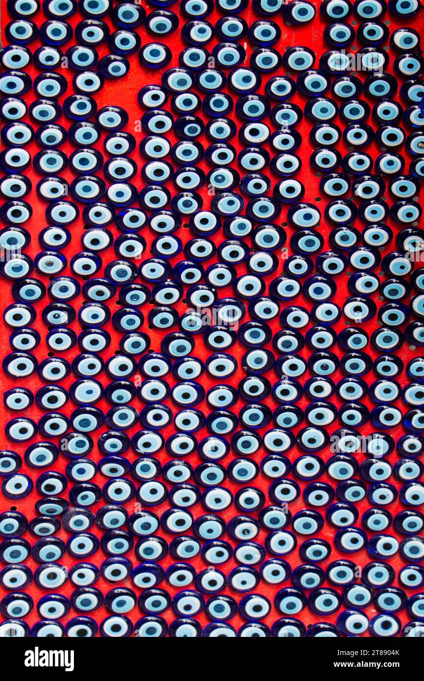 Evil eye bead as Amulet souvenir from Turkey Stock Photo Alamy