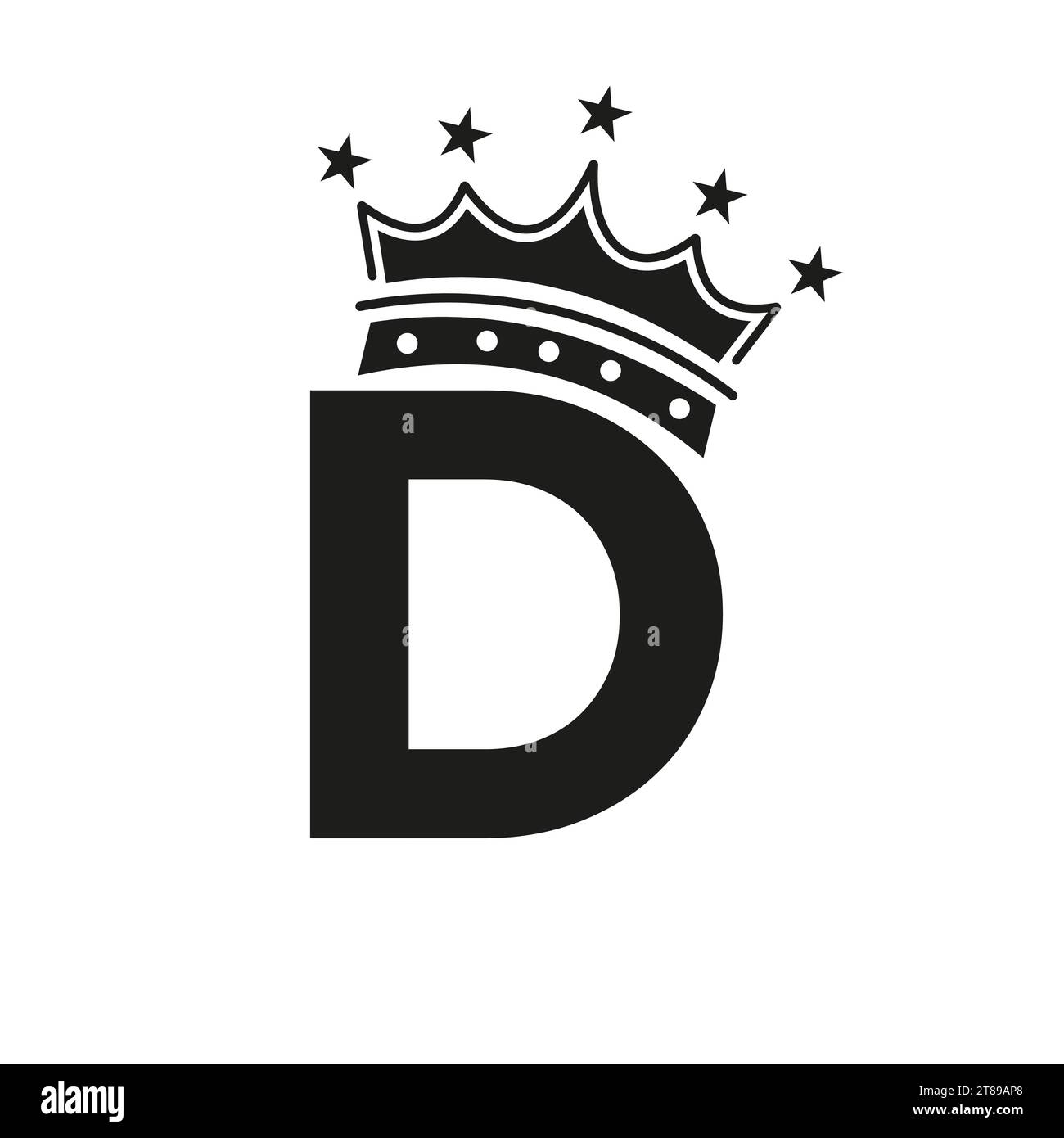 D king logo Stock Vector Images Alamy