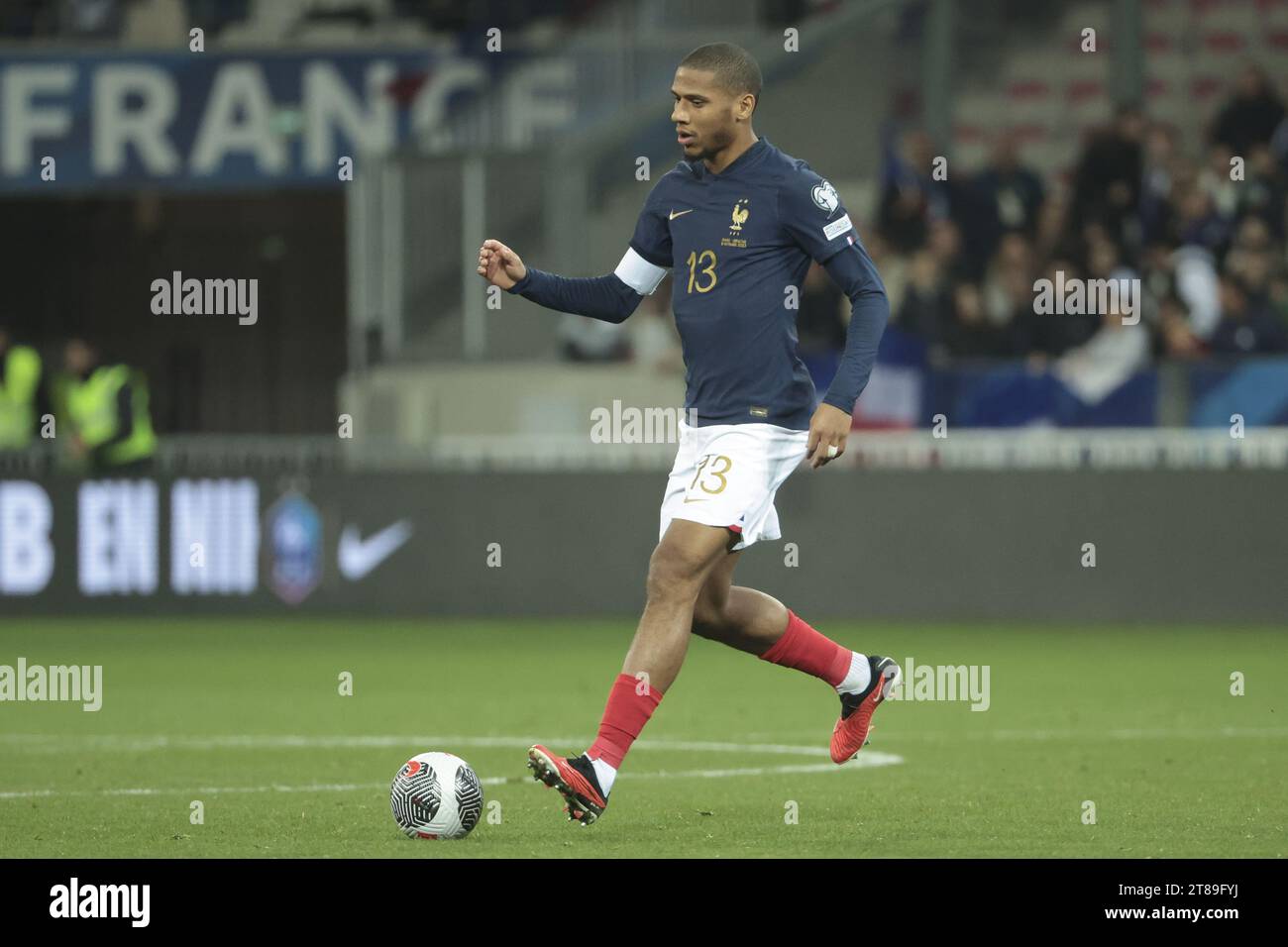 JeanClair Todibo of France during the UEFA Euro 2024, Qualifiers