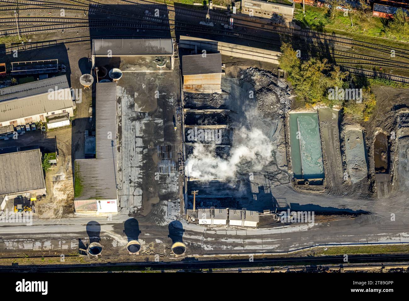Aerial view, Deutsche Edelstahlwerke Specialty Steel GmbH & Co. KG