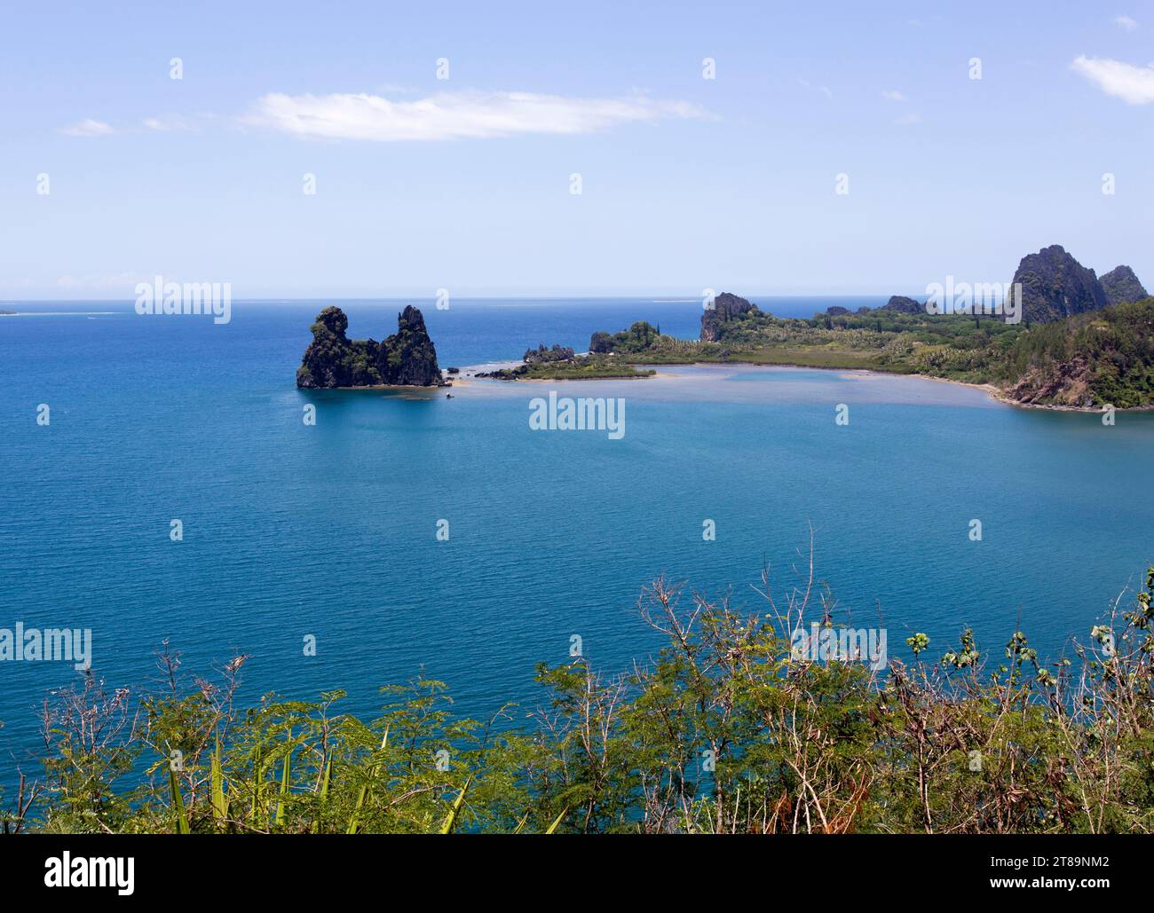 Hienghene View of La poule couveuse of Hienghene, New Caledonia Stock Photo - Alamy
