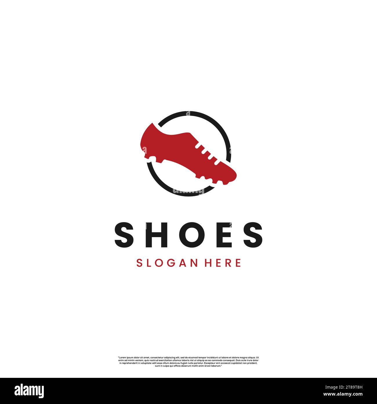 Iconic Shoe Logo design modern concept icon template Stock Vector Image ...