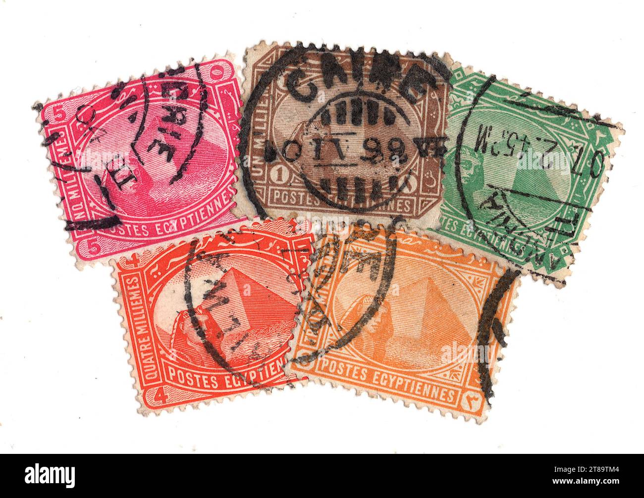 Collection of Old Postage Stamps from around The World Stock Photo - Alamy
