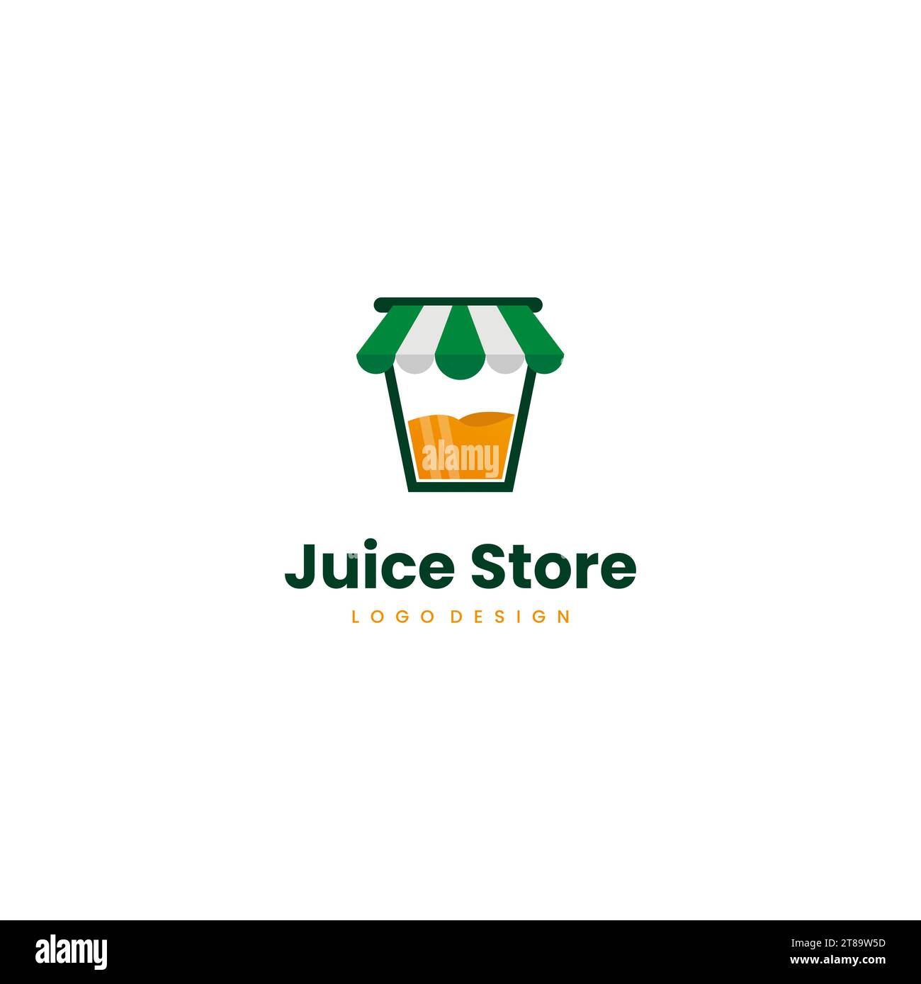 juice store logo design modern concept Stock Vector Image & Art Alamy