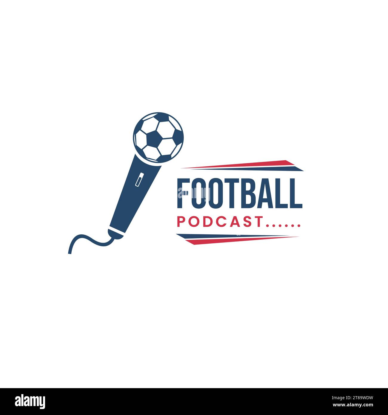 podcast logo vector icon silhouette mic with sports ball. logo design