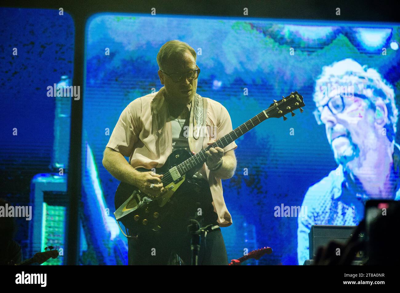 Dan Auerbach of The Black Keys performing at Rockwave Festival in Athens (TerraVibe Park