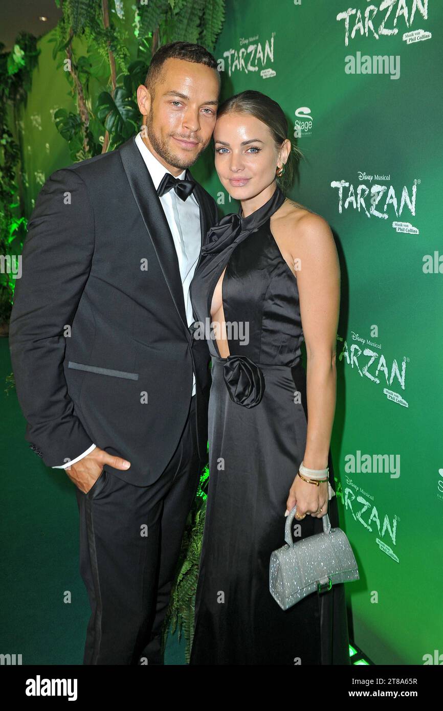 Premiere: TARZAN . Andrej Mangold Mit Seiner Freundin Annika Jung