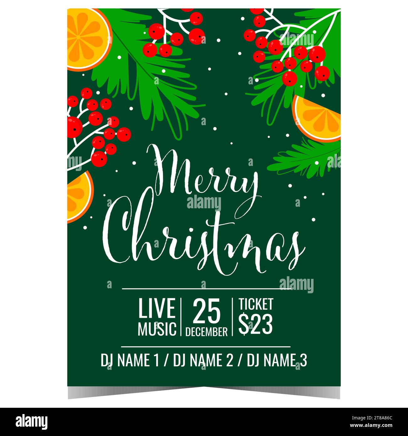 boughs-of-holly-stock-vector-images-alamy