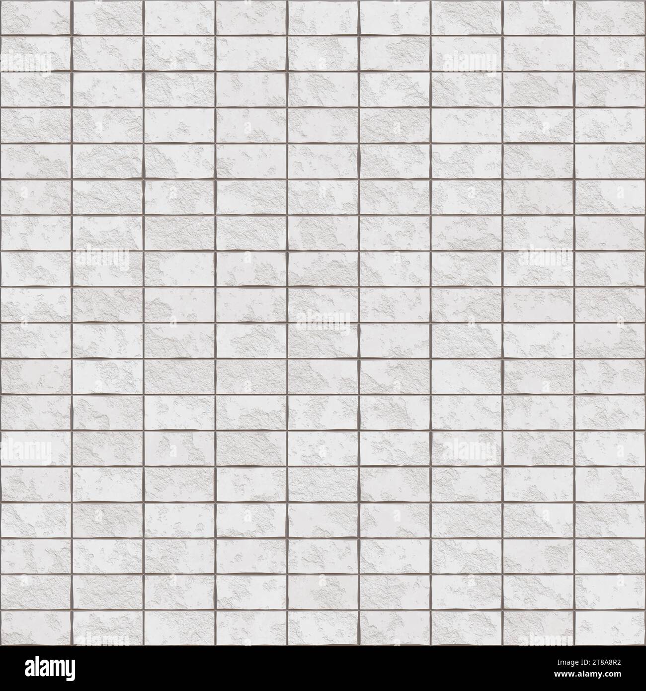Subway tile seamless pattern. White kitchen, bathroom ceramic tile