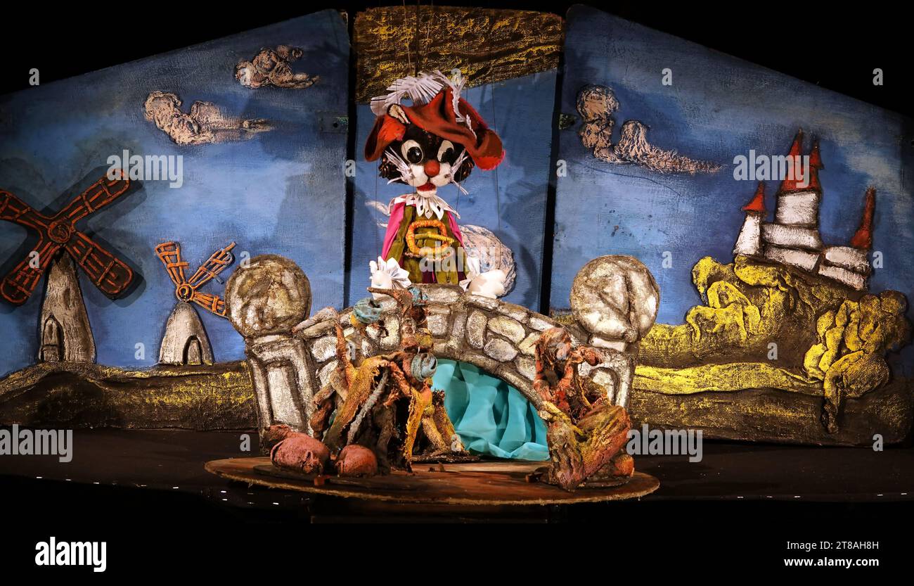 Kyiv, Ukraine September 1, 2023 Puppets of the Kyiv State Puppet