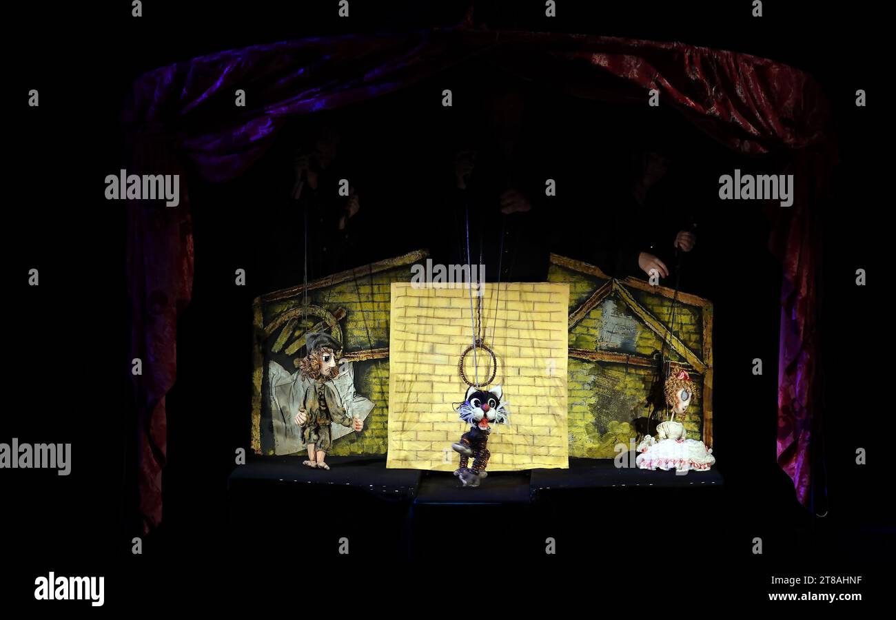 Kyiv, Ukraine September 1, 2023 Puppets of the Kyiv State Puppet