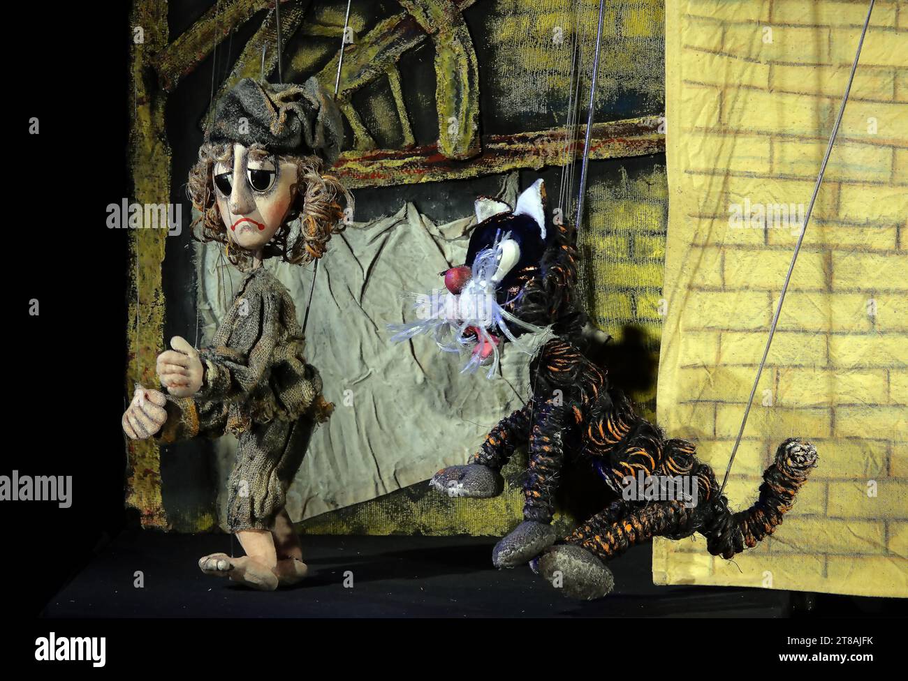 Kyiv, Ukraine September 1, 2023 Puppets of the Kyiv State Puppet