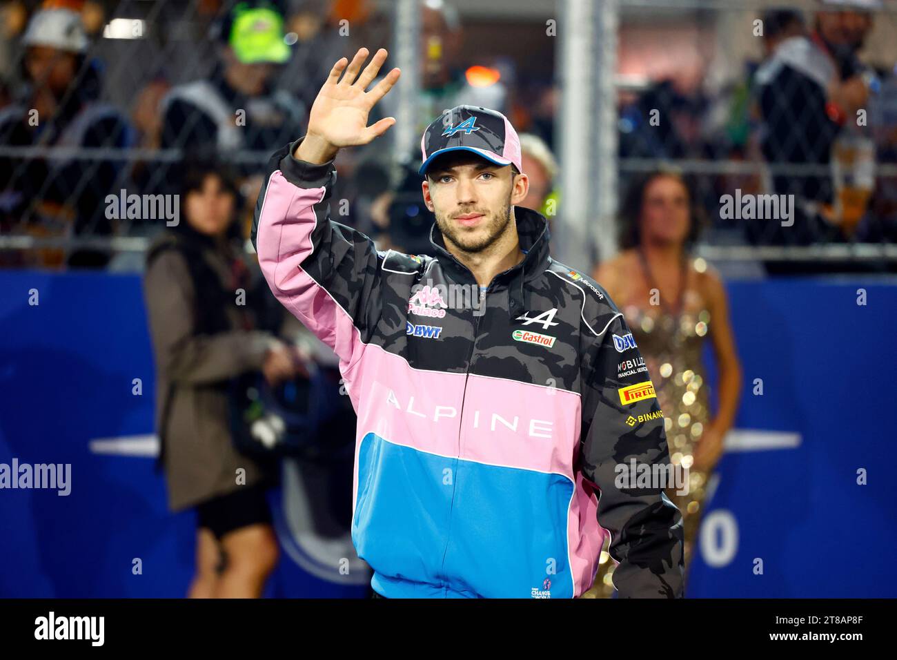 LAS VEGAS, NV - NOVEMBER 18: Alpine driver Pierre Gasly (10) of France ...