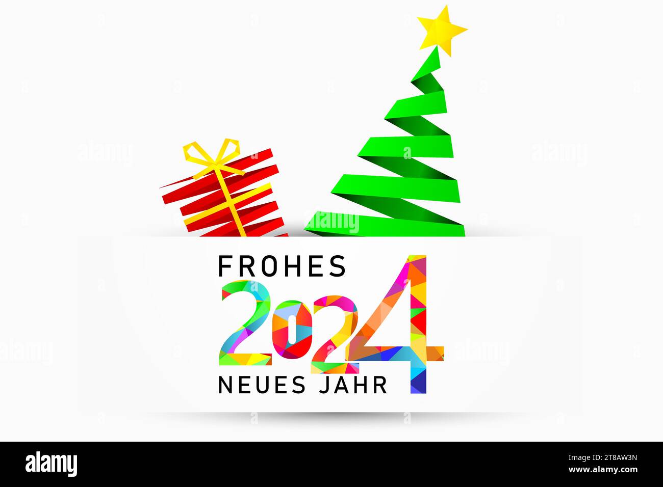 2024 happy new year best wishes 2024 background Stock Vector Image