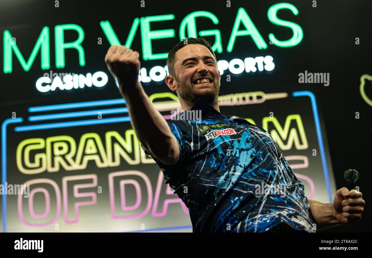 WV Active, Aldersley, Wolverhampton, UK. 19th Nov, 2023. 2023 PDC Grand