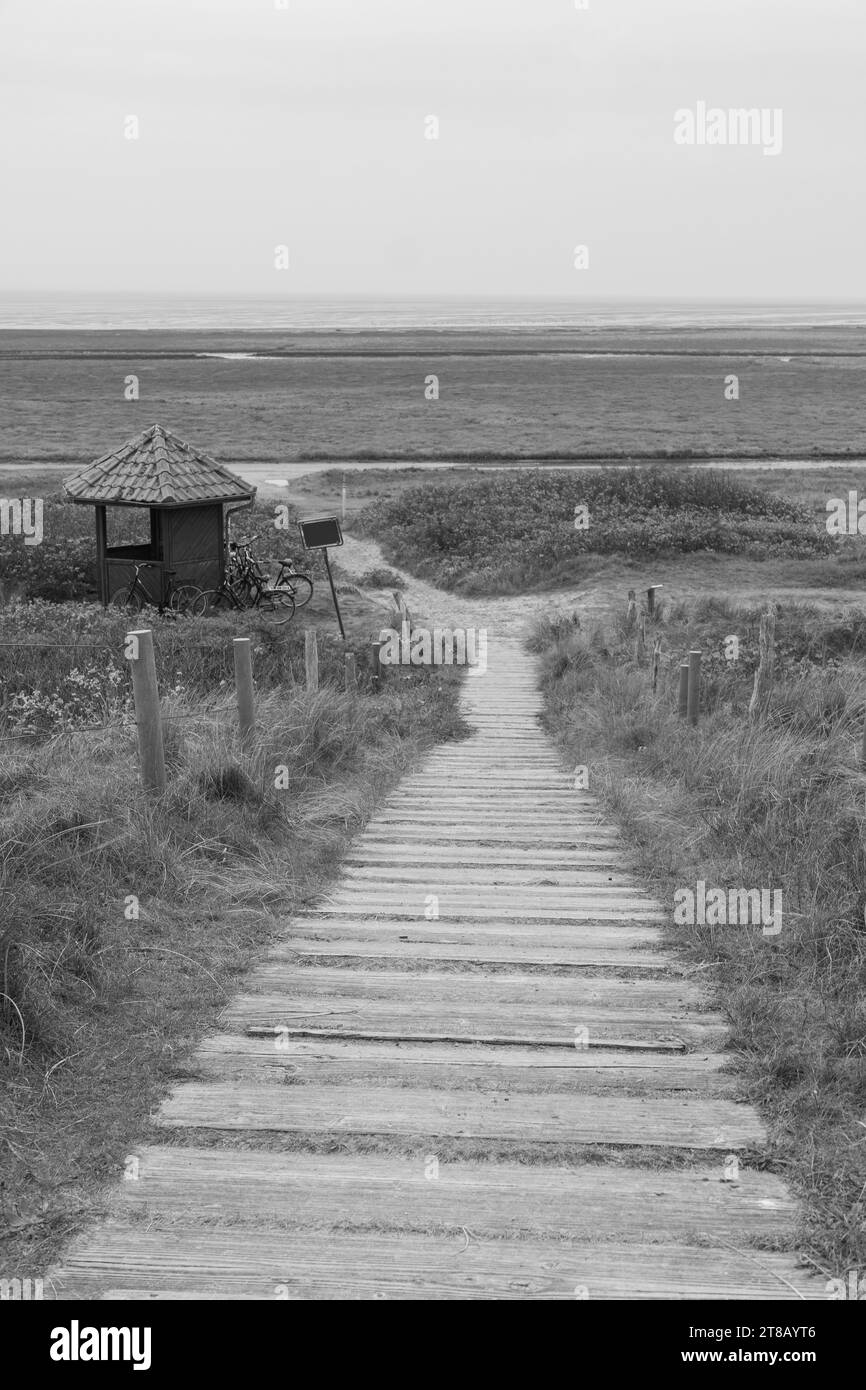 the island of Wangerooge Stock Photo Alamy