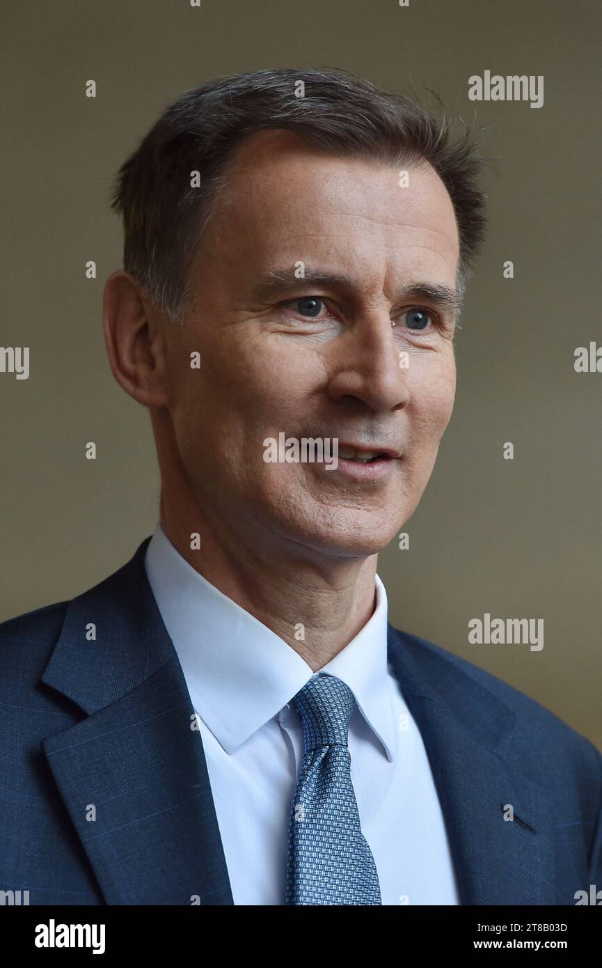 Chancellor Jeremy Hunt Seen Outside BBC Studios After Appearing On ...