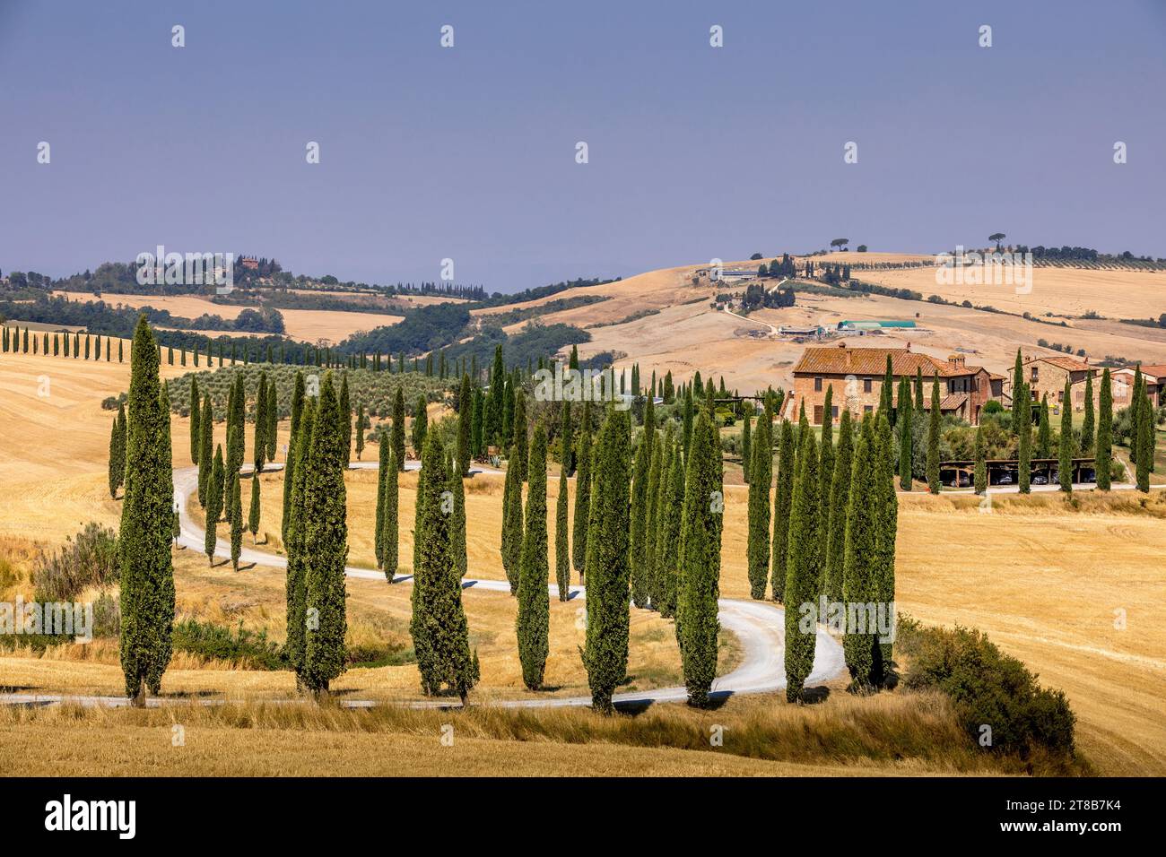 Asciano Italy July 22 2023 Tuscan Landscape One Of The Most Asciano Italy July 22 2023 Tuscan Landscape One Of The Most