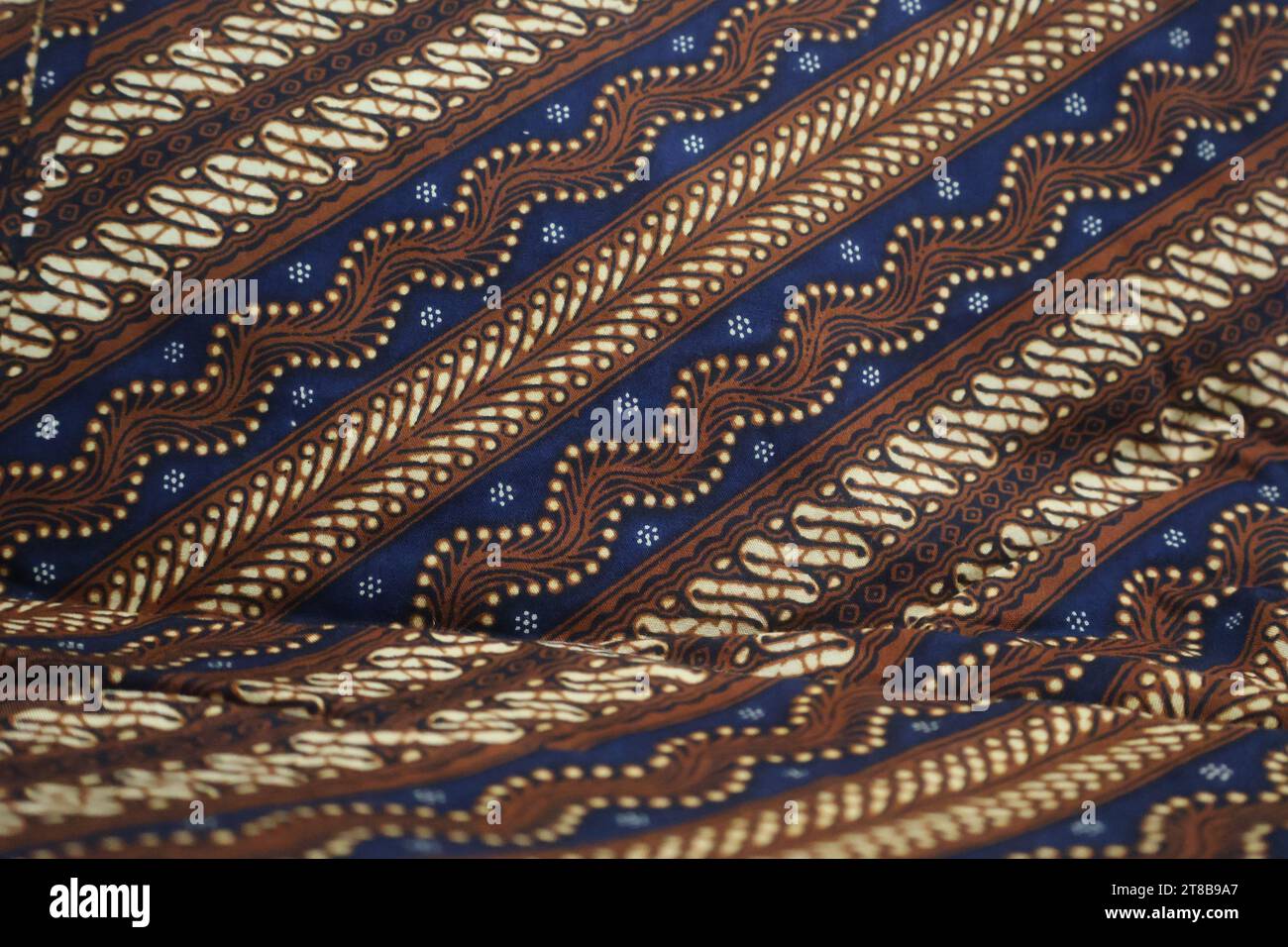 javanese batik tthe beautifull indonesian batik Stock Photo