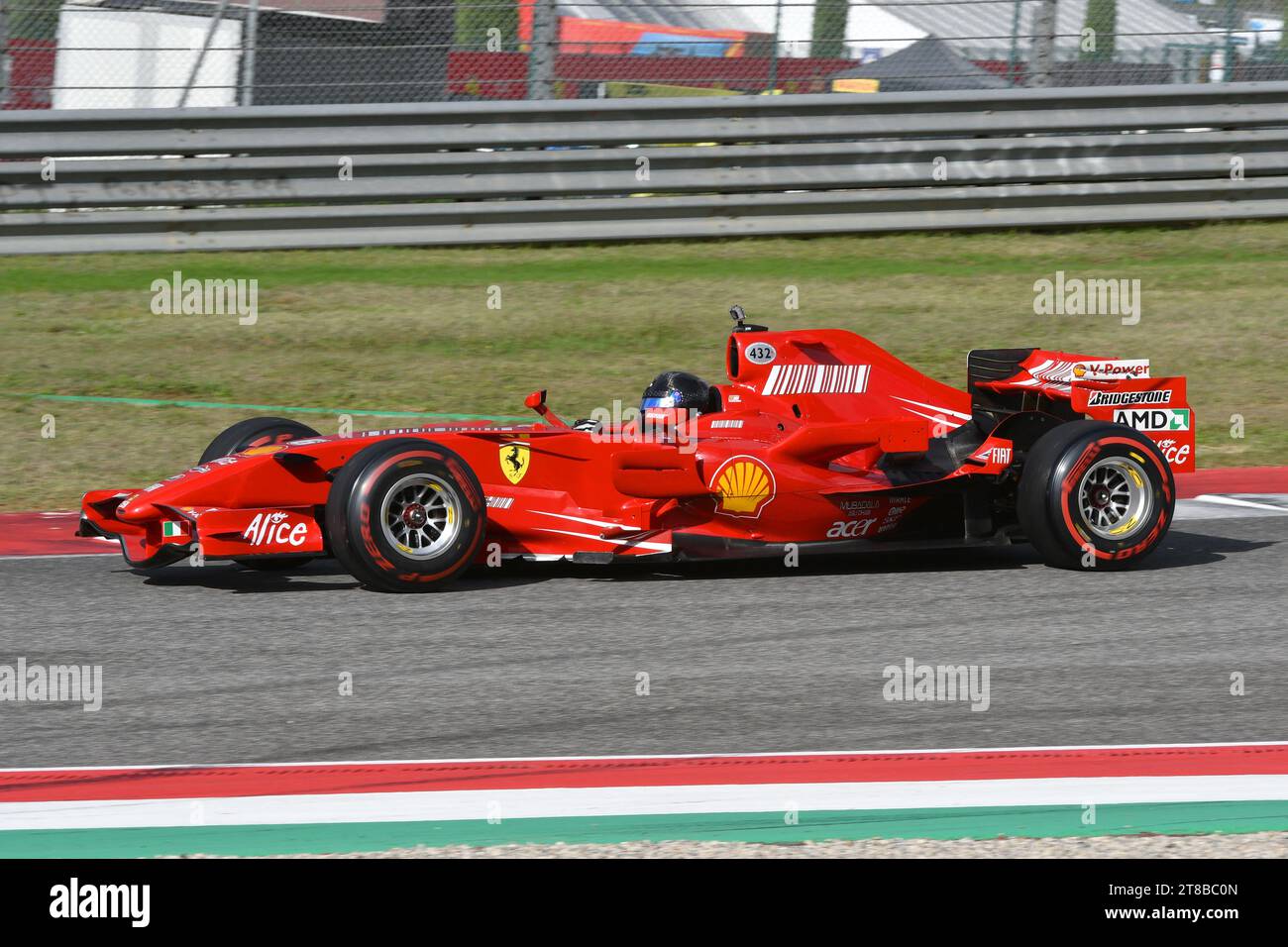 Kimi Raikkonen Ferrari Formula One 2007 Foto stock 3966781