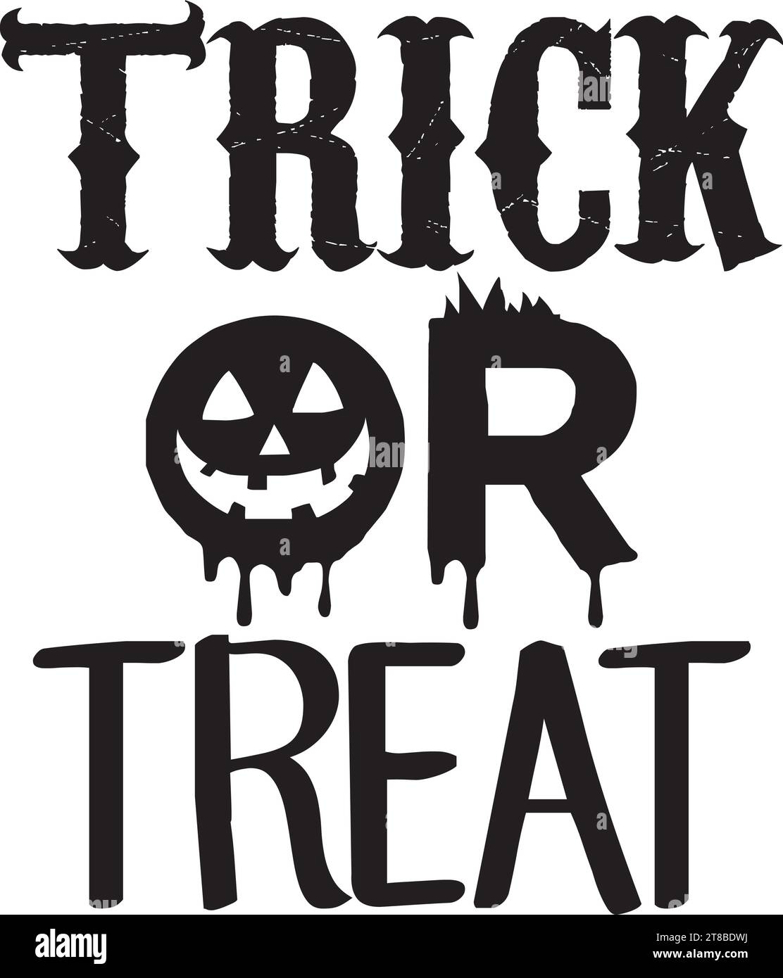 Trick  Or  Treat Stock Vector