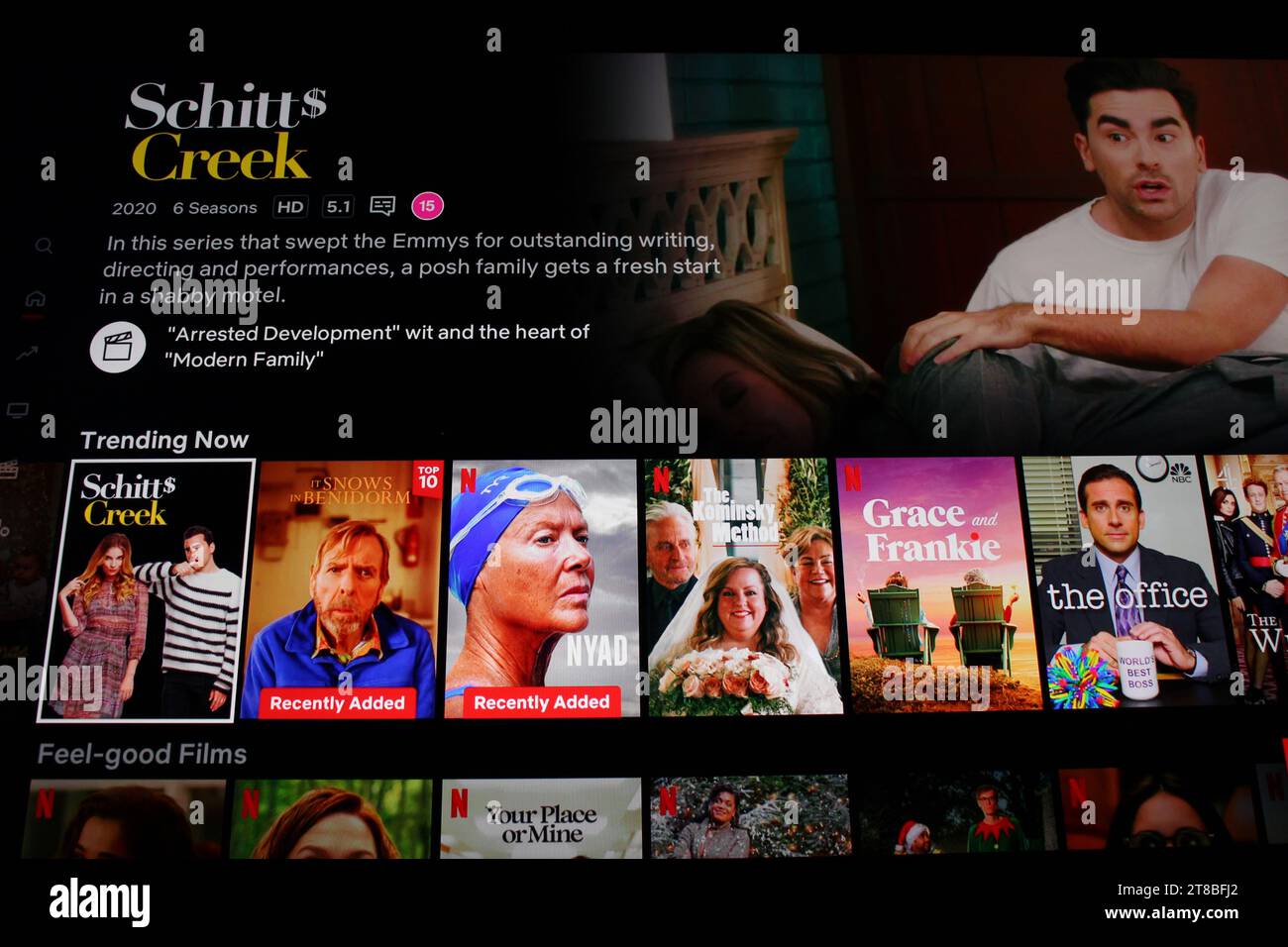 Schitts Creek on Netflix Stock Photo Alamy